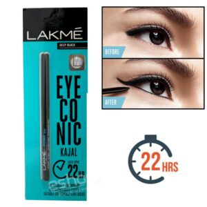 New Lakme Eye Conik Kajal Deep Black Waterproof Eyeliner & Long Lasting 22hr 0.35g