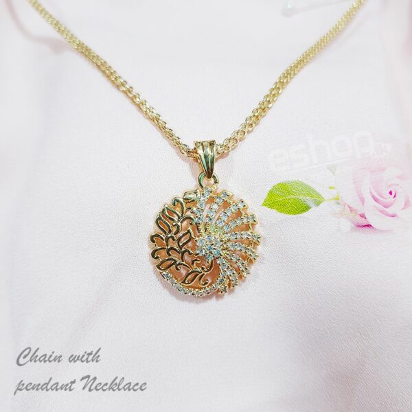 Gold Plated Chain with Pendant