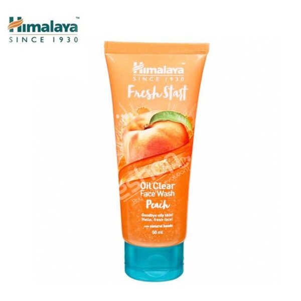 New Himalaya Fresh Start Oil Clear Peach Face Wash 50ml