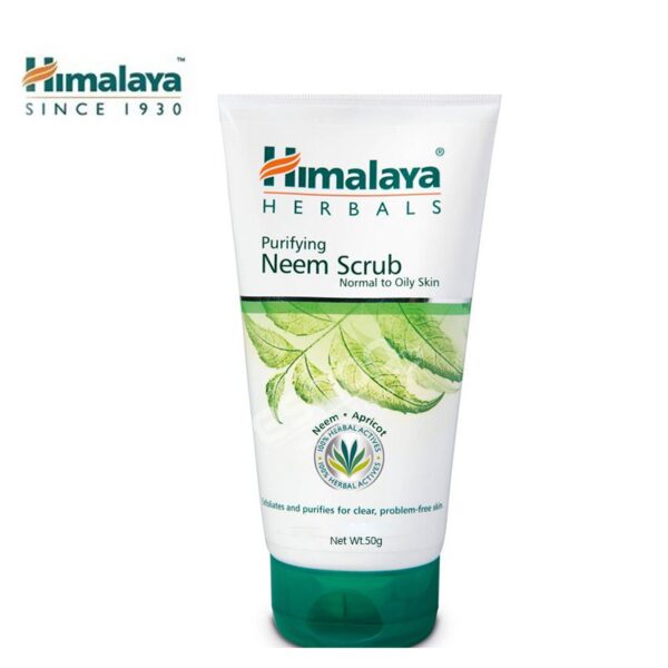 new Himalaya Purifying Neem Scrub 50ml