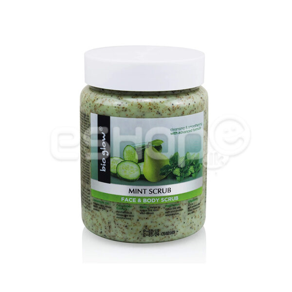 Bio Glow Face & Body Scrub with Mint Flavour 500ml